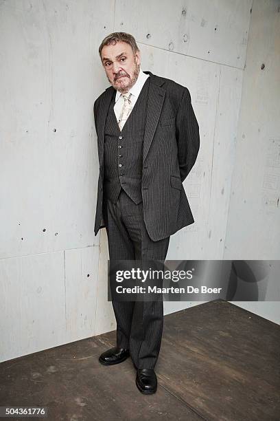 John Rhys-Davies of A+E Network's MTV - 'The Shannara Chronicles' poses in the Getty Images Portrait Studio at the 2016 Winter Television Critics...