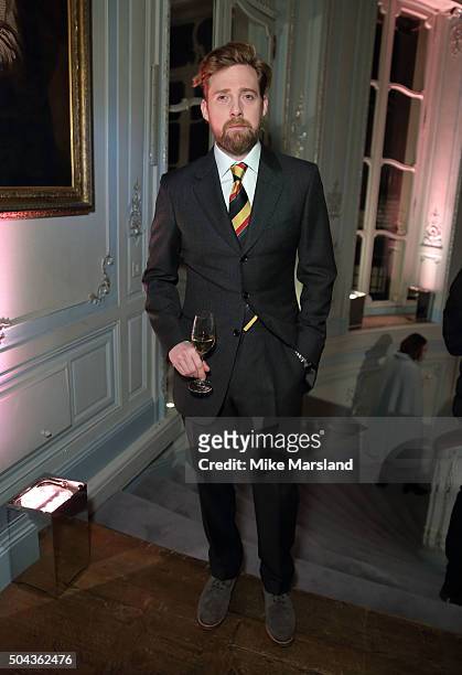 Ricky Wilson attends the dunhill Presentation during The London Collections Men AW16 at The Savile Club on January 10, 2016 in London, England.