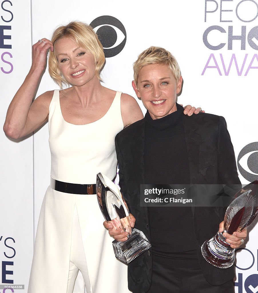 People's Choice Awards 2016 - Press Room