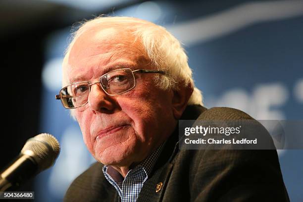 Democratic presidential candidate and U.S. Sen. Bernie Sanders drew an overflow crowd to a campaign event in the 600 person capacity meeting room of...