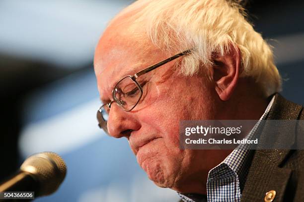 Democratic presidential candidate and U.S. Sen. Bernie Sanders drew an overflow crowd to a campaign event in the 600 person capacity meeting room of...
