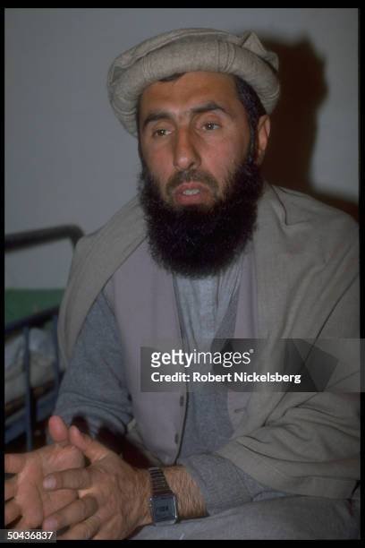 Hezb-i-Islami mujaheddin ldr. Gulbuddin Hekmatyar.