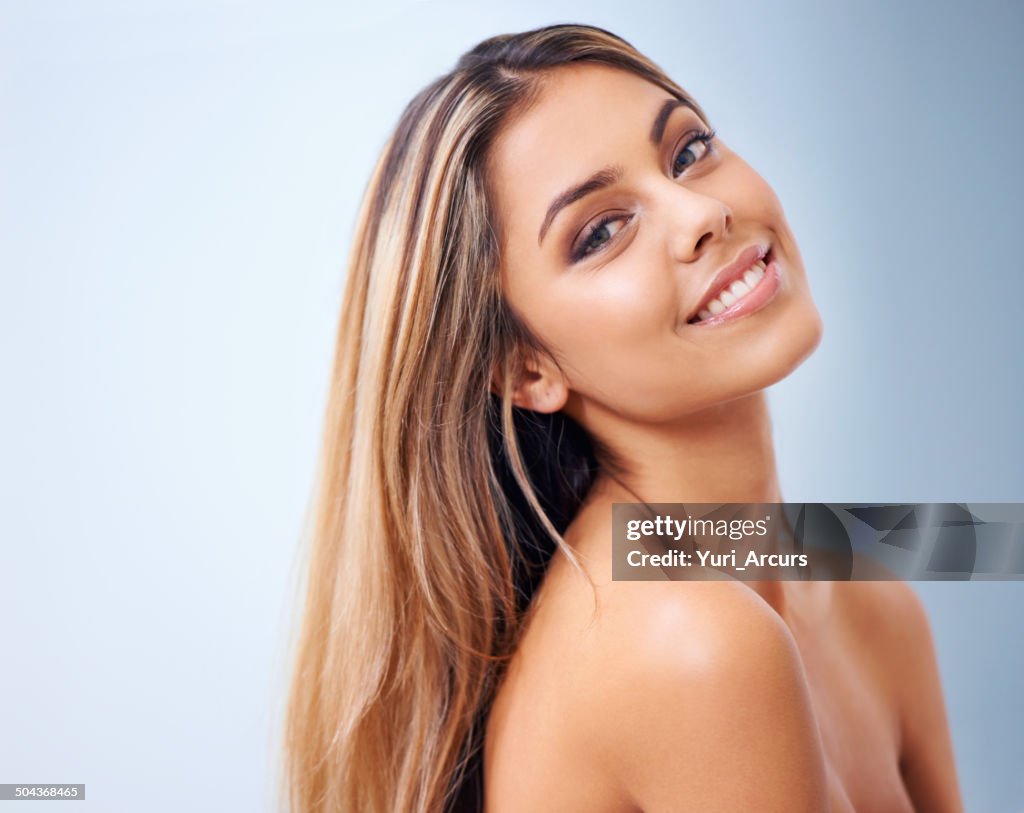 Ela é a personificação de beleza