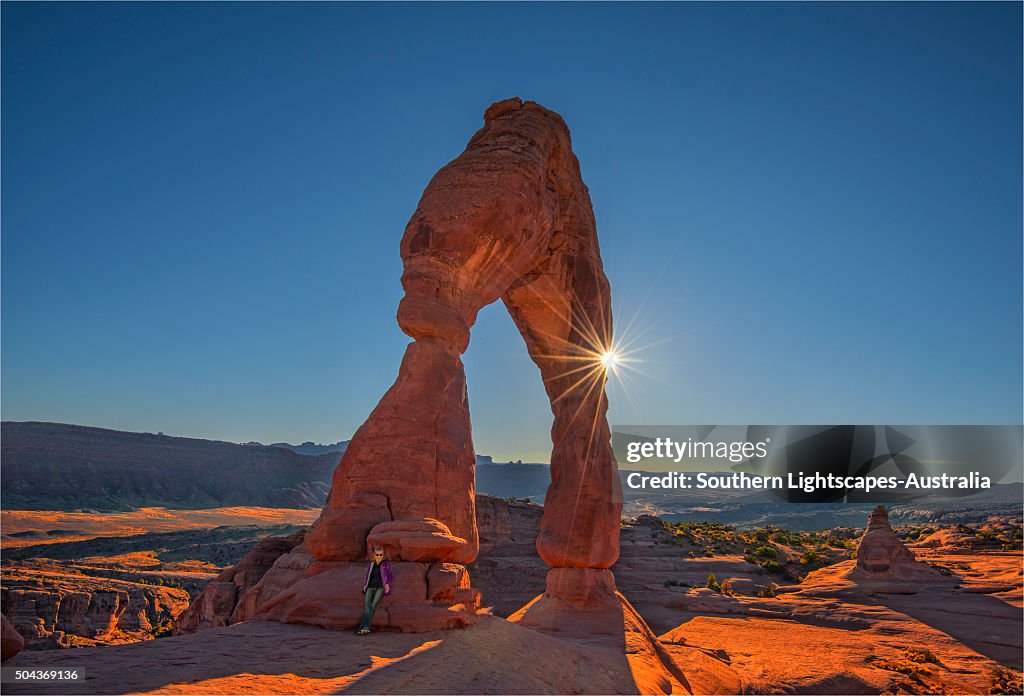 Amazing landscape found in the Arches National Park, Utah, USA