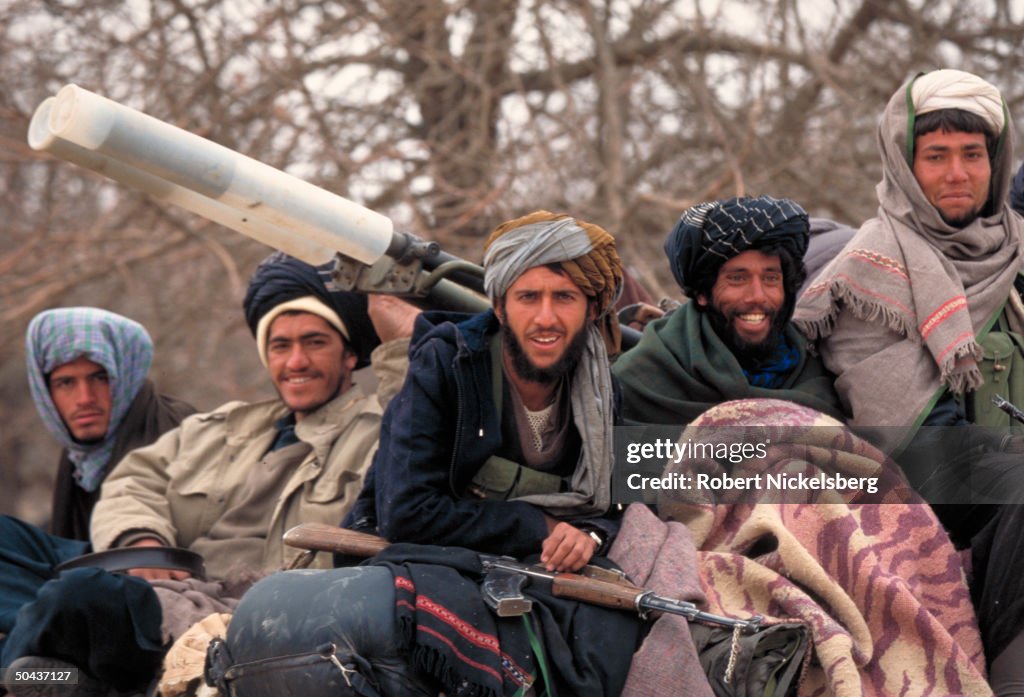 Taliban fighters at new radical Islamic