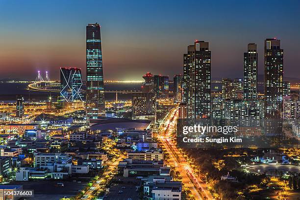 Incheon Night Incheon Skyline Photos and Premium High Res Pictures - Getty Images