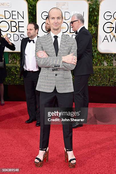 Actor Denis O'Hare attends the 73rd Annual Golden Globe Awards held at the Beverly Hilton Hotel on January 10, 2016 in Beverly Hills, California.