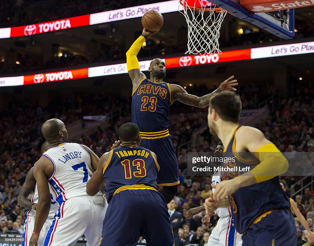 Cleveland Cavaliers v Philadelphia 76ers