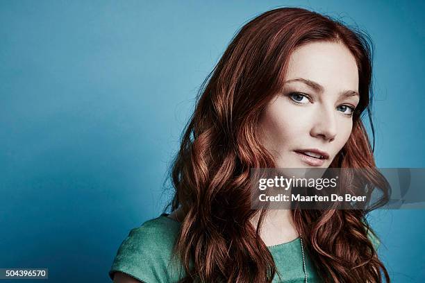 Clara Paget of Starz's 'Black Sails' poses in the Getty Images Portrait Studio at the 2016 Winter Television Critics Association press tour at the...