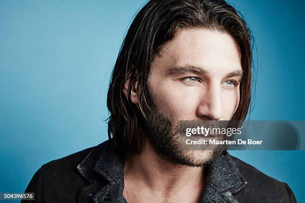 Zach McGowan of Starz's 'Black Sails' poses in the Getty Images Portrait Studio at the 2016 Winter Television Critics Association press tour at the...