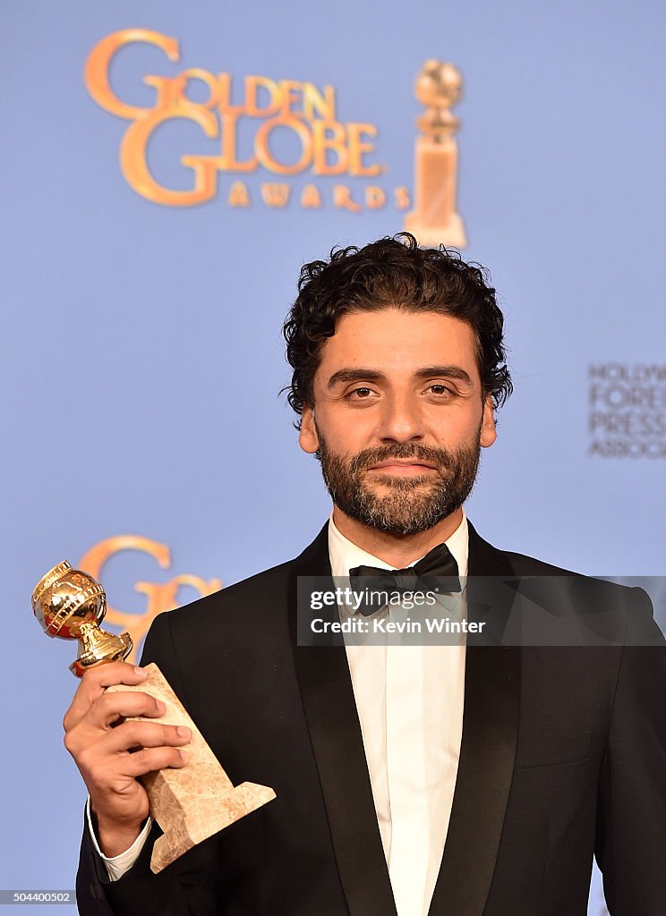 73rd Annual Golden Globe Awards - Press Room