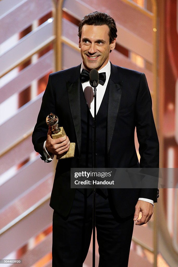 NBC's "73rd Annual Golden Globe Awards" - Show