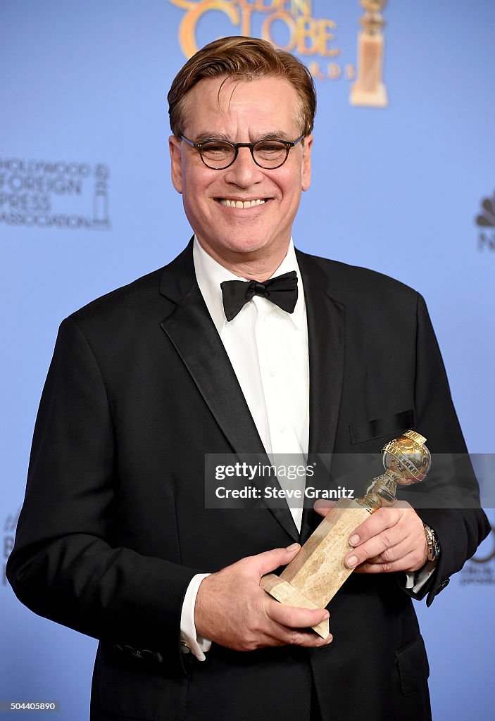 73rd Annual Golden Globe Awards - Press Room