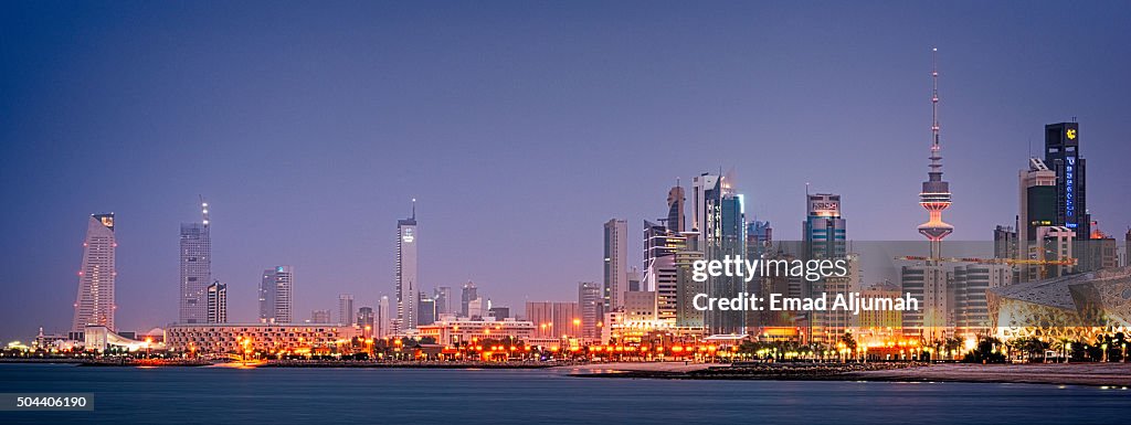 Kuwait City Cityscape