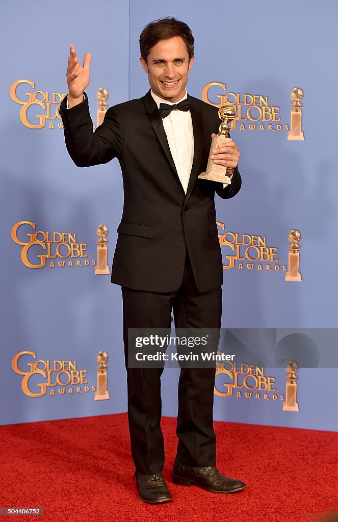 73rd Annual Golden Globe Awards - Press Room