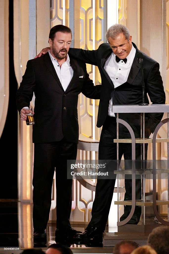 NBC's "73rd Annual Golden Globe Awards" - Show