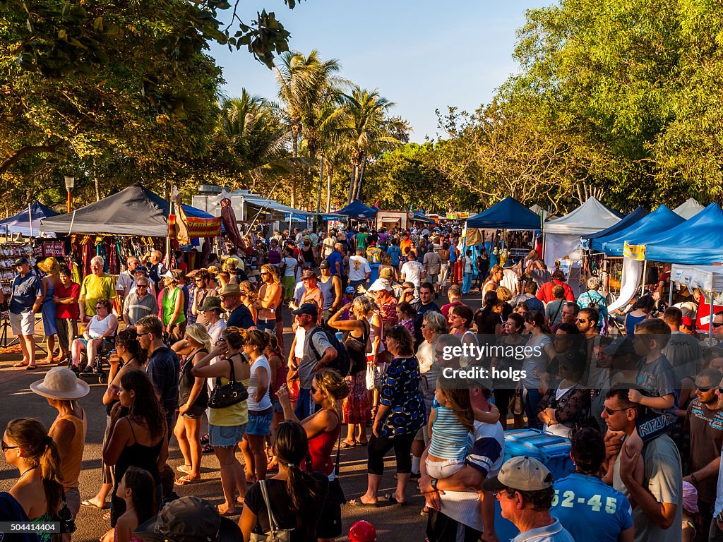 Mindil Beach Sunset Market in Darwin, Australia