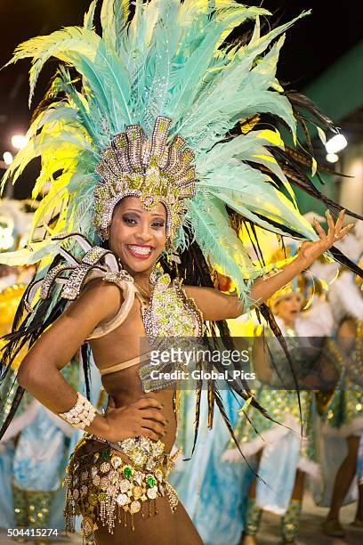 carnevale-brasile - samba foto e immagini stock