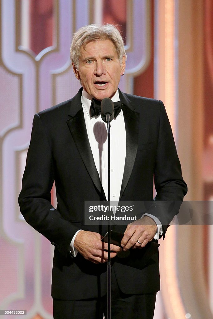 NBC's "73rd Annual Golden Globe Awards" - Show