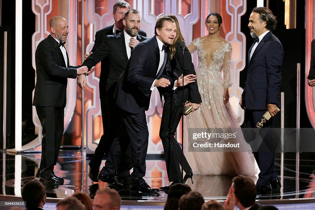 NBC's "73rd Annual Golden Globe Awards" - Show