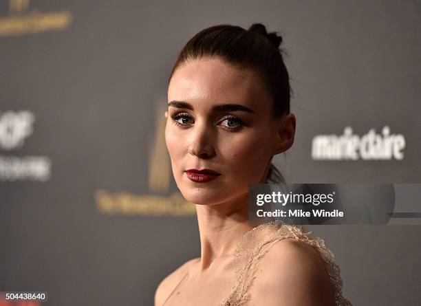 Actress Rooney Mara attends The Weinstein Company and Netflix Golden Globe Party, presented with DeLeon Tequila, Laura Mercier, Lindt Chocolate,...