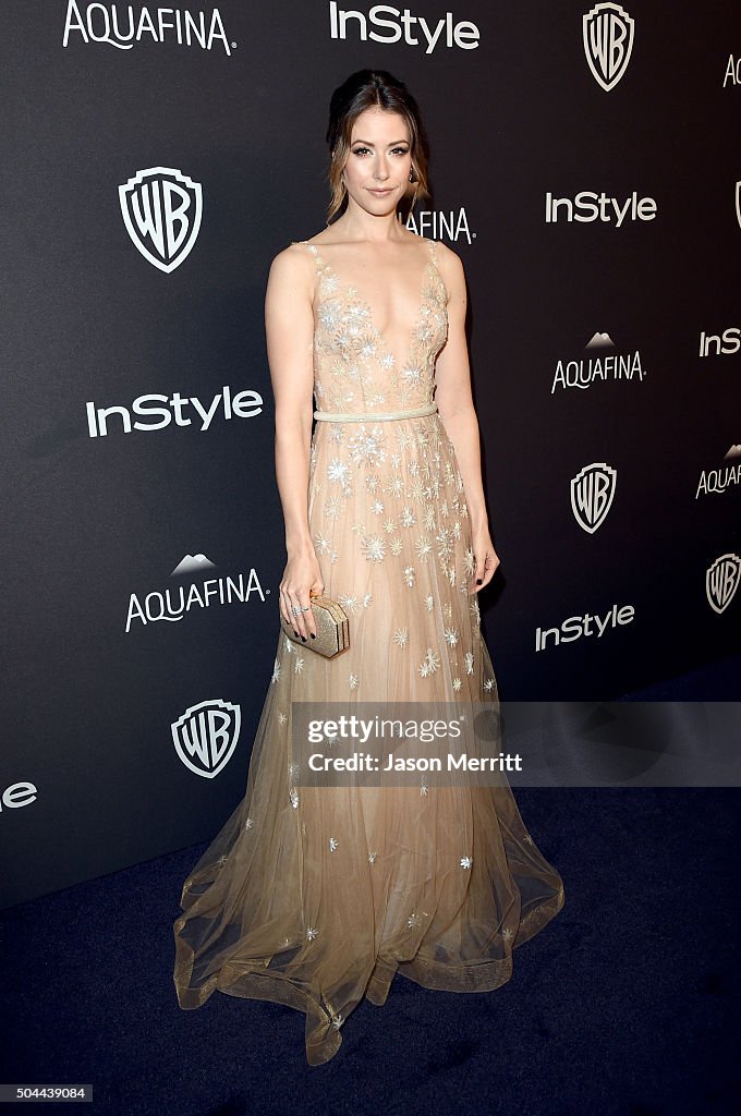 The 2016 InStyle And Warner Bros. 73rd Annual Golden Globe Awards Post-Party - Red Carpet