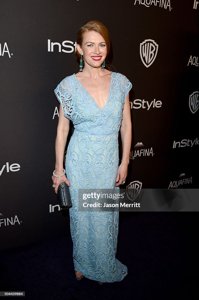 The 2016 InStyle And Warner Bros. 73rd Annual Golden Globe Awards Post-Party - Red Carpet