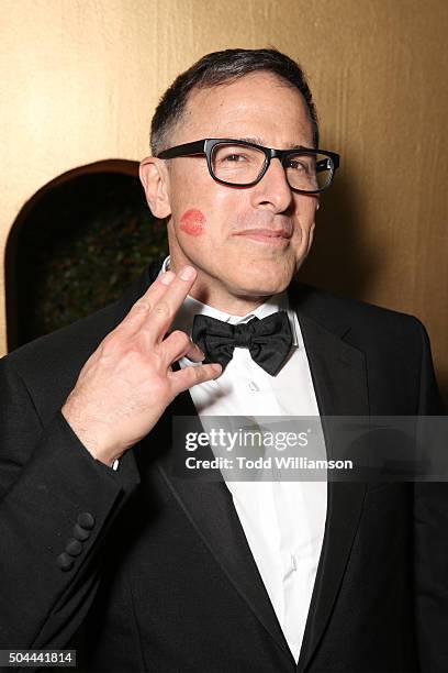 Director David O. Russell attends FOX Golden Globe Awards Party 2016 sponsored by American Airlines at The Beverly Hilton Hotel on January 10, 2016...