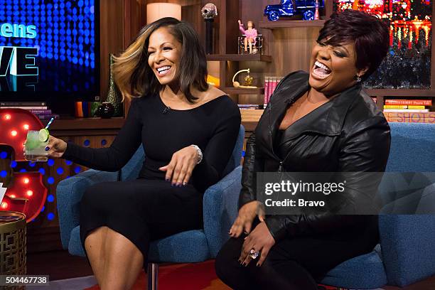 Pictured : Sheree Whitfield and Sherri Shepherd --