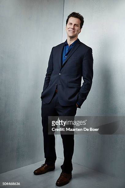 Hayes MacArthur of Turner Networks TBS' 'Angie Tribeca' poses in the Getty Images Portrait Studio at the 2016 Winter Television Critics Association...