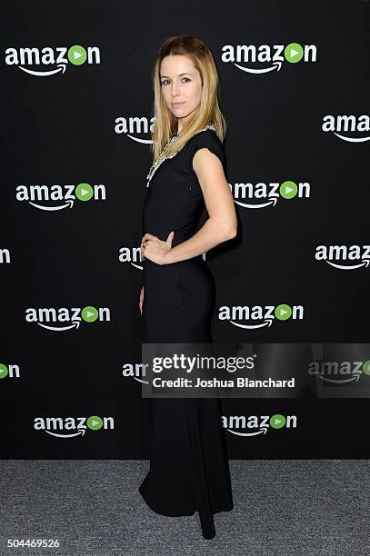 Actress Alona Tal attends Amazon Studios Golden Globe Awards Party at The Beverly Hilton Hotel on January 10, 2016 in Beverly Hills, California.