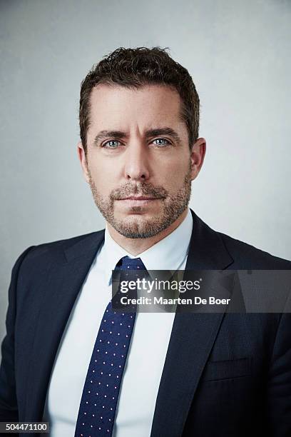 Jason Jones of Turner Networks TBS' 'The Detour' poses in the Getty Images Portrait Studio at the 2016 Winter Television Critics Association press...