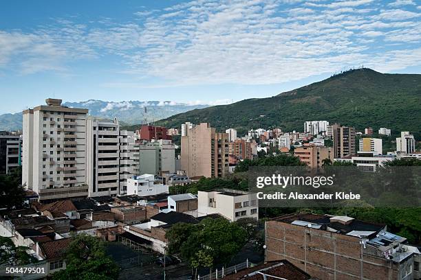 early morning over cali - valle del cauca stock pictures, royalty-free photos & images