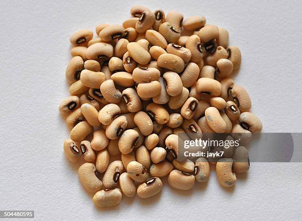 black eyed bean - black eyed pea stock pictures, royalty-free photos & images
