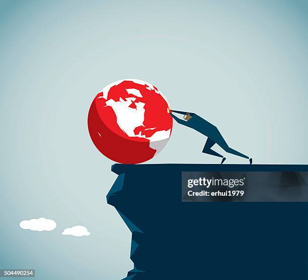 ilustraciones, imágenes clip art, dibujos animados e iconos de stock de los daños medioambientales - conquer the world cartoon