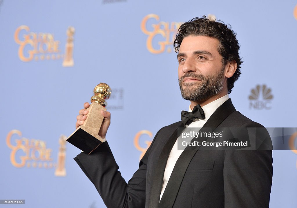 73rd Annual Golden Globe Awards - Press Room