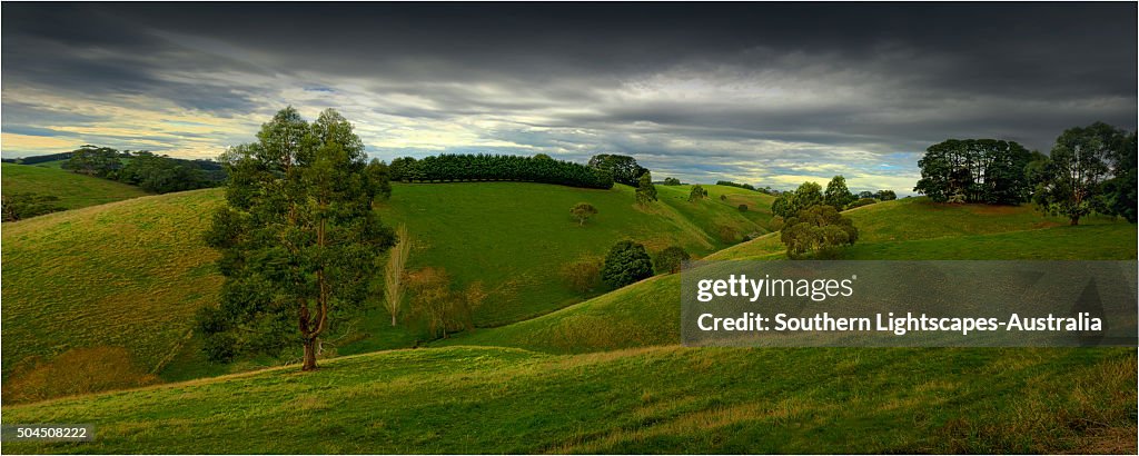 Dumbalk A Panorama Of The Lush Farmland In And Around Dumbalk North South ...