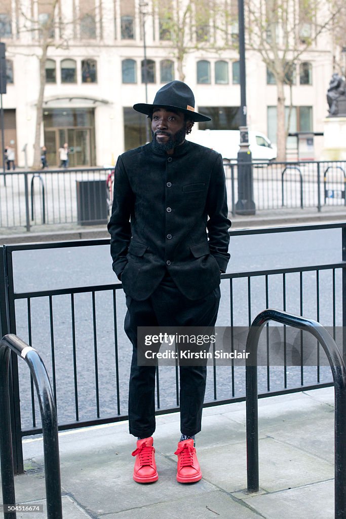 Street Style - London Collections: MEN AW16