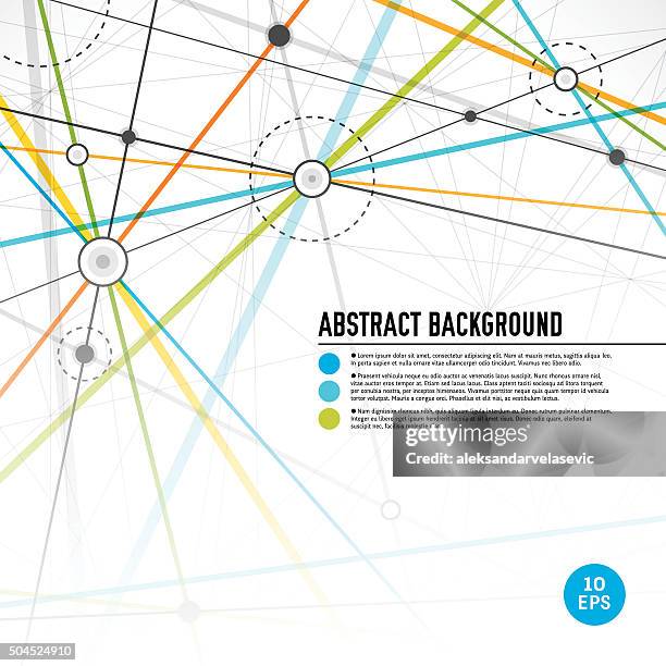 Abstract Connection Nodes Background High-Res Vector Graphic - Getty Images