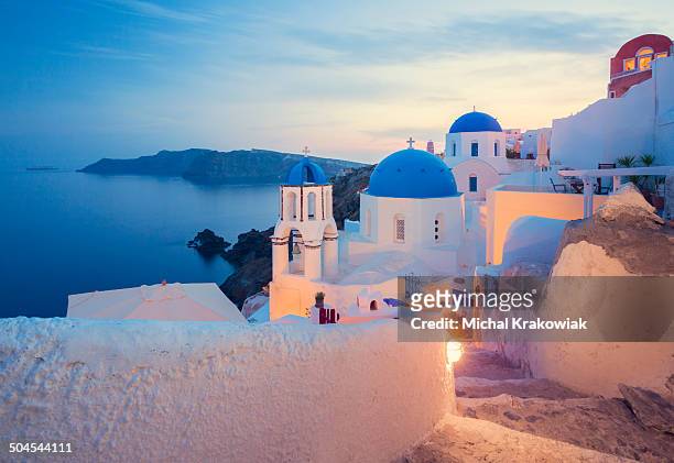 santorini, greece - greece stock pictures, royalty-free photos & images