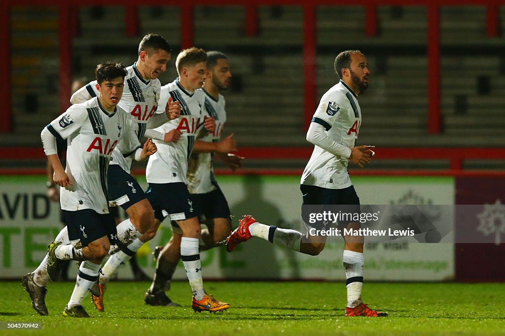 Tottenham Hotspur U21 v Chelsea U21: Barclays U21 Premier League