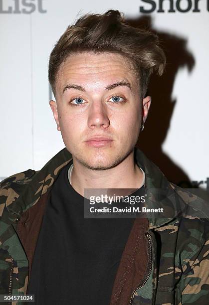 Roman Kemp attends a reception hosted by Marks & Spencer and ShortList Magazine to celebrate London Collections Men AW16 at Rosewood London on...