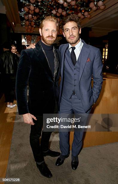 Alistair Guy and Robert Konjic attend a reception hosted by Marks & Spencer and ShortList Magazine to celebrate London Collections Men AW16 at...