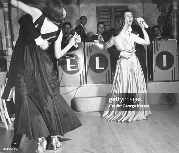 Couples dancing the samba at the El Rio nightclub.