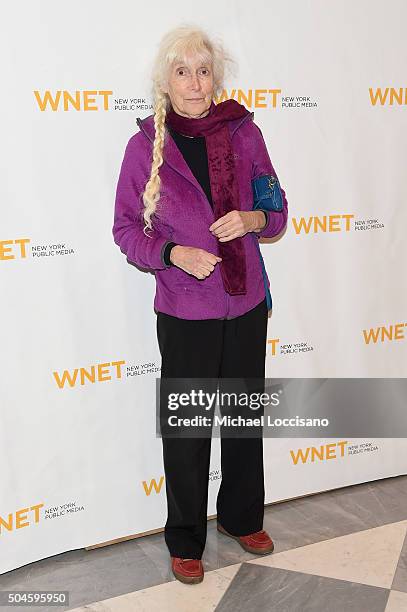 Author Renata Adler attends the "Mike Nichols: American Masters" world premiere at The Paley Center for Media on January 11, 2016 in New York City.