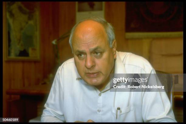 Kashmir ldr., Dr. Farooq Abdullah, controversial official & member of Congress Party.