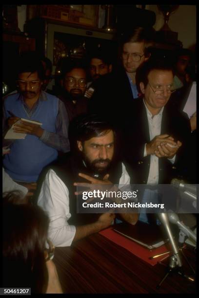 Congress Party spokesman Anand Sharma, , at press briefing following major gains of opposition in elections.