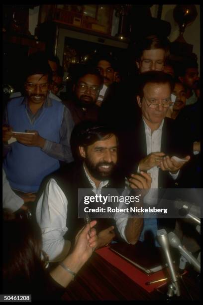 Congress Party spokesman Anand Sharma, , at press briefing following major gains of opposition in elections.