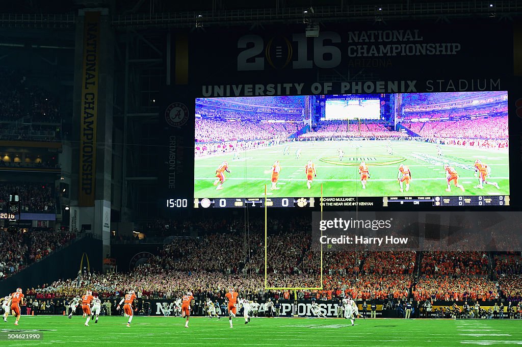 CFP National Championship - Alabama v Clemson