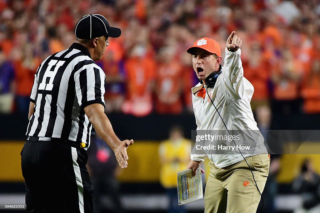 CFP National Championship - Alabama v Clemson